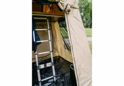 OutdoorU Family 4 Pers Dachzelt inkl. Vorzelt & Leiter - Grün