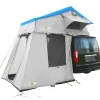 OutdoorU Family Plus 4 Pers Dachzelt inkl. Vorzelt - Blue Lagoon