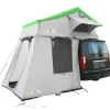 OutdoorU Family Plus 4 Pers Dachzelt inkl. Vorzelt - Ivy Green