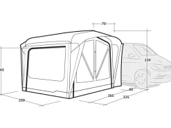 Outwell Cross PowerAir Buszelt