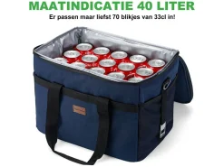 Packaway 40 Liter isolierte Kühltasche - Dark blue