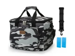 Packaway 15 Liter Kühltasche - Camo grau