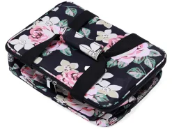 Packbare 15 Liter isolierte Kühltasche - Black Flower