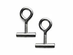 040parts 5 mm Kederstopper mit Ösenschraube - Set von 2