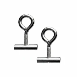 040parts 8 mm Kederstopper mit Ösenschraube - Set von 2