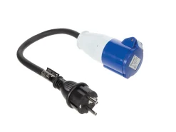 Perel 40 cm CEE-Adapterleitung
