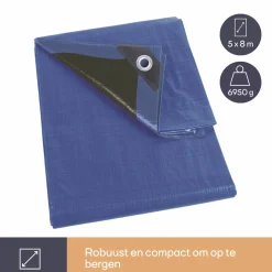 Perel 180 g/m2 Bodenplane - 500 x 800 cm