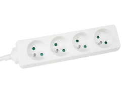 Perel EB4N 4-fache Steckdosenleiste - 1,5 Meter