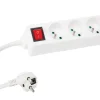 Perel EB3S 3-fach Steckdosenleiste - 1,5 Meter