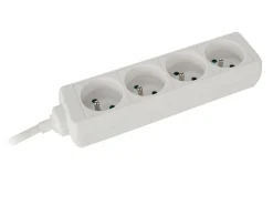 Perel EB4WN-5 4-fach Steckdosenleiste - 5 Meter
