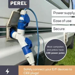 Perel ECEEC E/F CEE Adapterkabel - 40 cm