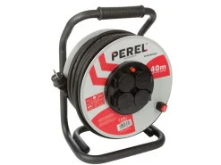 Perel ECR40NP25N 4-wege Kabeltrommel - 40 Meter