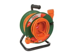 Perel EGCR25N2-G 1-wege Kabeltrommel - 25 Meter
