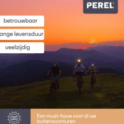 Perel 1-leds Kopflampe - White
