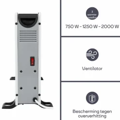 Perel SMART1310 Smartkonvektor - 2000 Watt