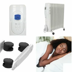 Perel TC78011LCD Ölradiator - 2500 Watt