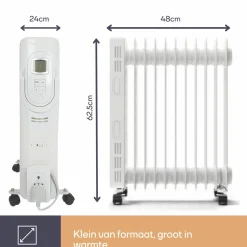 Perel TC78011LCD Ölradiator - 2500 Watt
