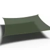 Platinum Coolfit 3,6 x 3,6m quadratisches Sonnensegel - Olive