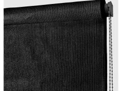Platinum Coolfit 1,48 x 2,40m schwarzes Rollo