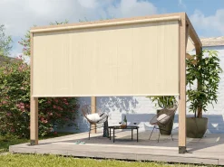 Platinum Coolfit 1,48 x 2,40m schwarzes Rollo