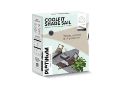 Platinum Coolfit 3,6m Olive Dreieck Sonnensegel