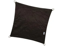 Platinum Coolfit 5x5m quadratisches Sonnensegel - Schwarz