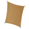 Platinum Coolfit 3x4m Rechteck-Sonnensegel - Sand
