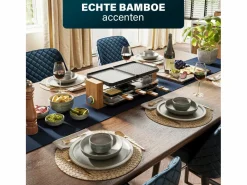 Princess 162918 Raclette - Bambus