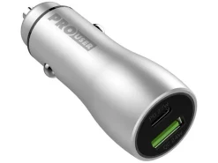 Pro User 48 Watt USB Auto Ladegerät - Silver