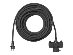 ProPlus 3 x 2,5 mm² 3-Fach Steckdose Schuko - 20 Meter