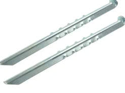 ProPlus halbrunde geriffelte Zeltheringe 40 cm