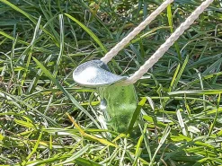 ProPlus halbrunde geriffelte Zeltheringe 40 cm