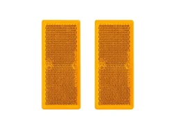 ProPlus rechteckig selbstklebend Reflektor - Orange