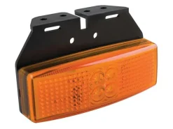 ProPlus 12/24V LED Seitenmarkierungsleuchte mit Halter - Orange