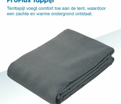 ProPlus Zeltteppich - 300 x 500 cm - Anthracite