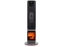 QLT WLAN Keramischer Kaminofen mit Ambiente-Kamin