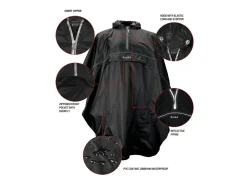 Ralka Regenponcho Senior - Black