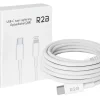 R2B 2 Meter Weißes USB-C zu Lightning Kabel