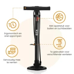 R2B Fahrradpumpe - Doppelventilkopf