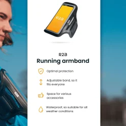 R2B Handyhalterung Joggen Sportarmband 7 Zoll