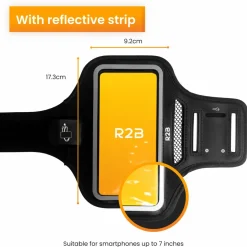 R2B Handyhalterung Joggen Sportarmband 6.5 Zoll