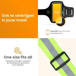R2B Handyhalterung Joggen + Laufweste mit Beleuchtung