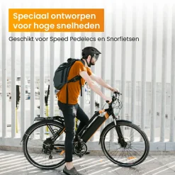 R2B Radsporthelm Speed Pedelec mit LED-Licht - Größe M