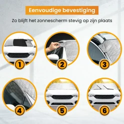 R2B Sonnenschutz Auto Frontscheibe – Universal