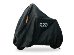 R2B wasserdichte Fahrradabdeckung mit Aufbewahrungstasche - Black