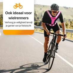 R2B wiederaufladbare Laufweste - Pink