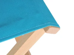 Rebel Outdoor blauer Hocker mit Tablett