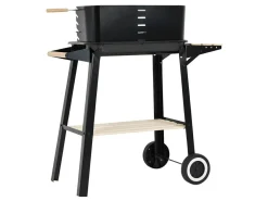Rechteckiger mobiler Kohlegrill