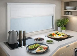Remis Remiflair I Kombirollo grey - 130 x 80 cm