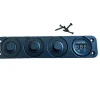 Ripca 3-fach 12 V Schalter & Voltmeter Einbaukit